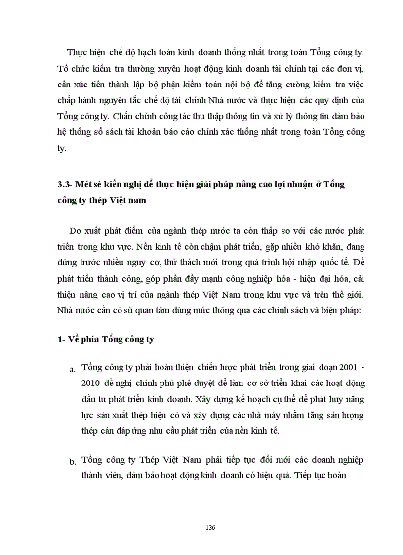 image for page Một số giải pháp nhằm nâng cao lợi nhuận của Tổng công ty Thép Việt Nam