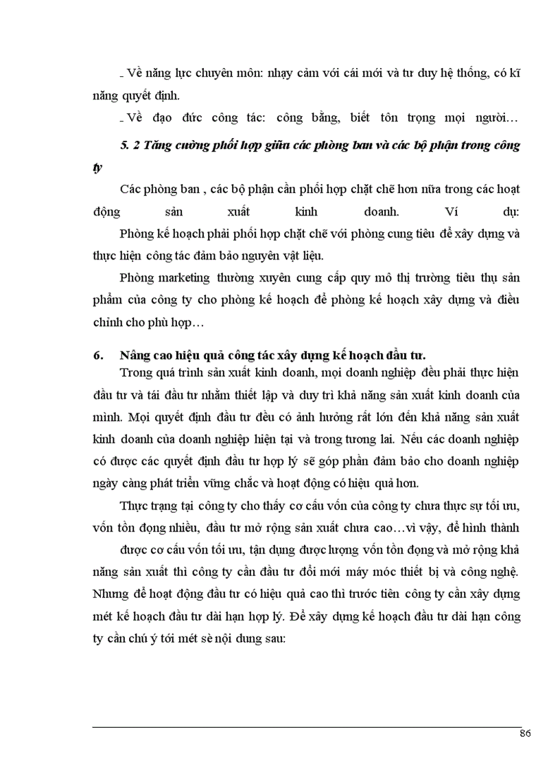 image for page Đầu tư nâng cao hiệu quả sản xuất kinh doanh ở công ty VLXD & XNK Hồng Hà