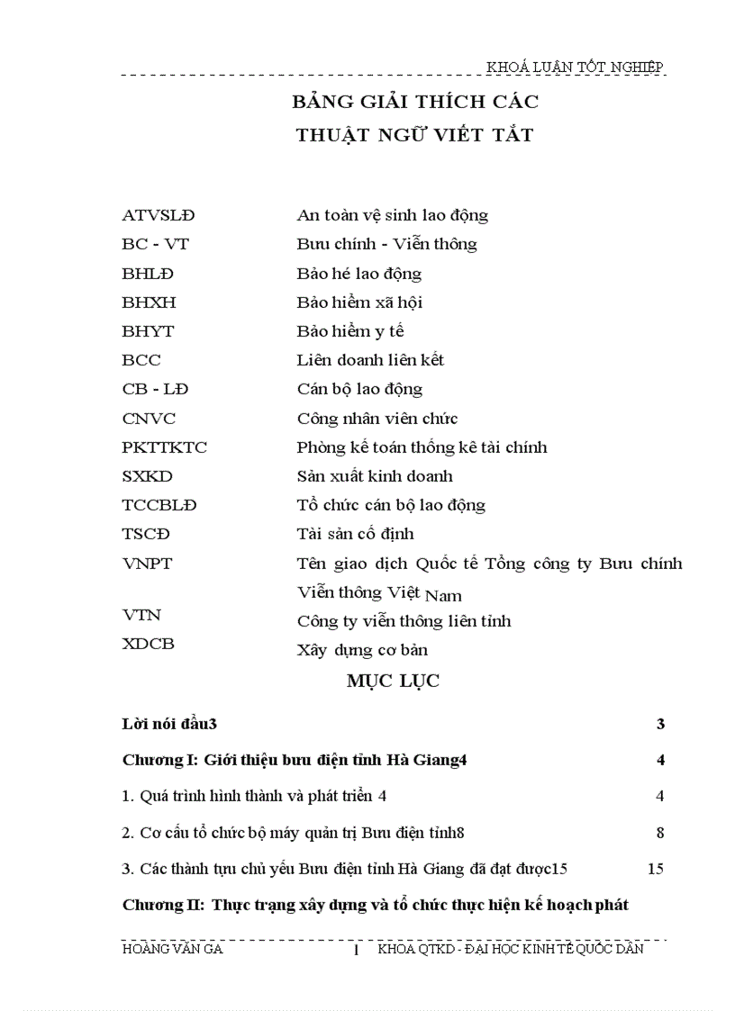 image for page Giải pháp hoàn thiện kế hoạch phát triển mạng lưới viễn thông tại Tỉnh Hà Giang giai đoạn 2003 - 2005