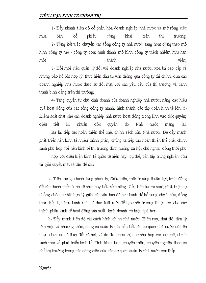 image for page Cơ sở lý luận- tính tất yếu khách quan của cơ cấu kinh tế nhiều thành phần