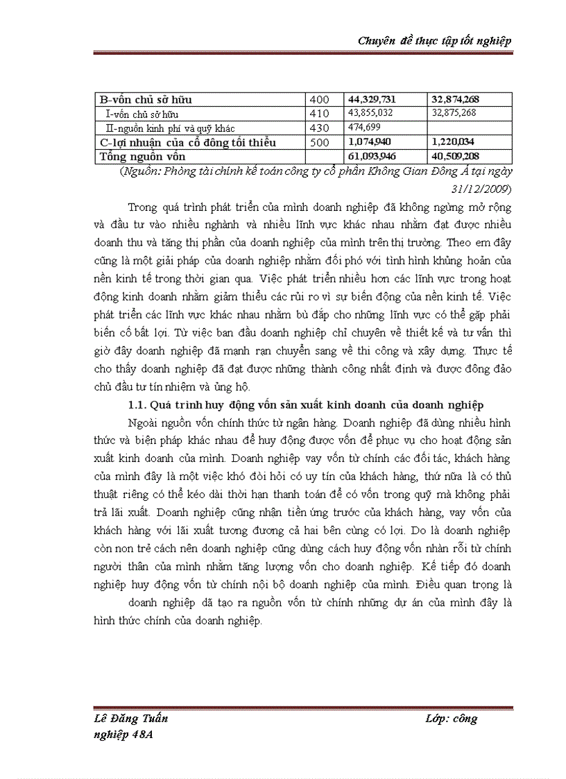image for page Hoàn thiện công tác quản trị nguồn nhân lực tại công ty cổ phần Không Gian Đông Á