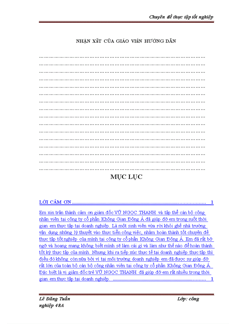 image for page Hoàn thiện công tác quản trị nguồn nhân lực tại công ty cổ phần Không Gian Đông Á