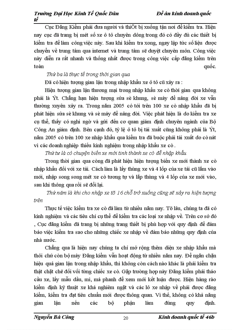 image for page Chính Sách Nhập khẩu ô tô Cũ Của Việt Nam.