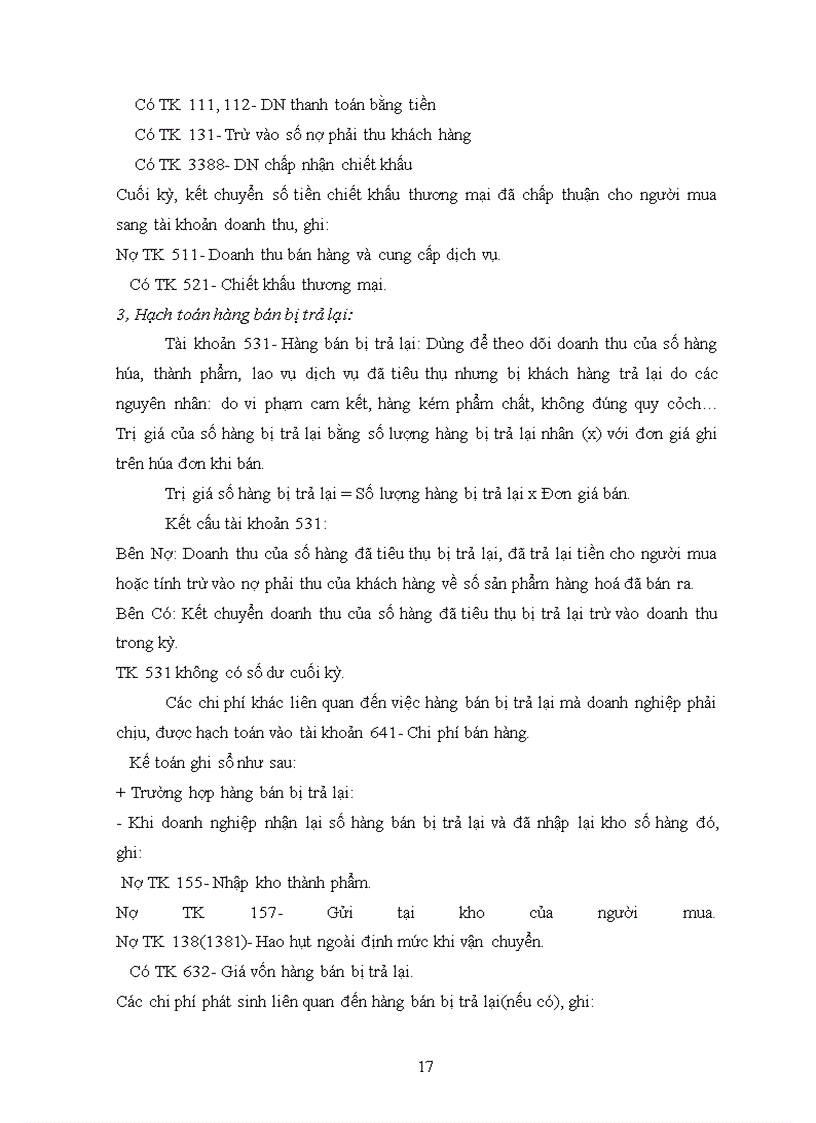 image for page Thực trạng và kiến nghị nhằm hoàn thiện về chứng từ và phương pháp hạch toán các khoản giảm trừ doanh thu.