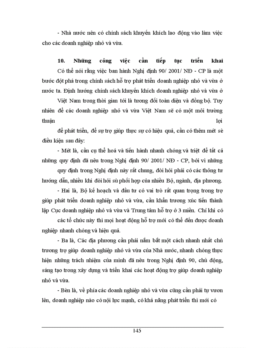 image for page Một số giải pháp nhằm cải thiện môi trường kinh doanh cho doanh nghiệp nhỏ và vừa đến năm 2010