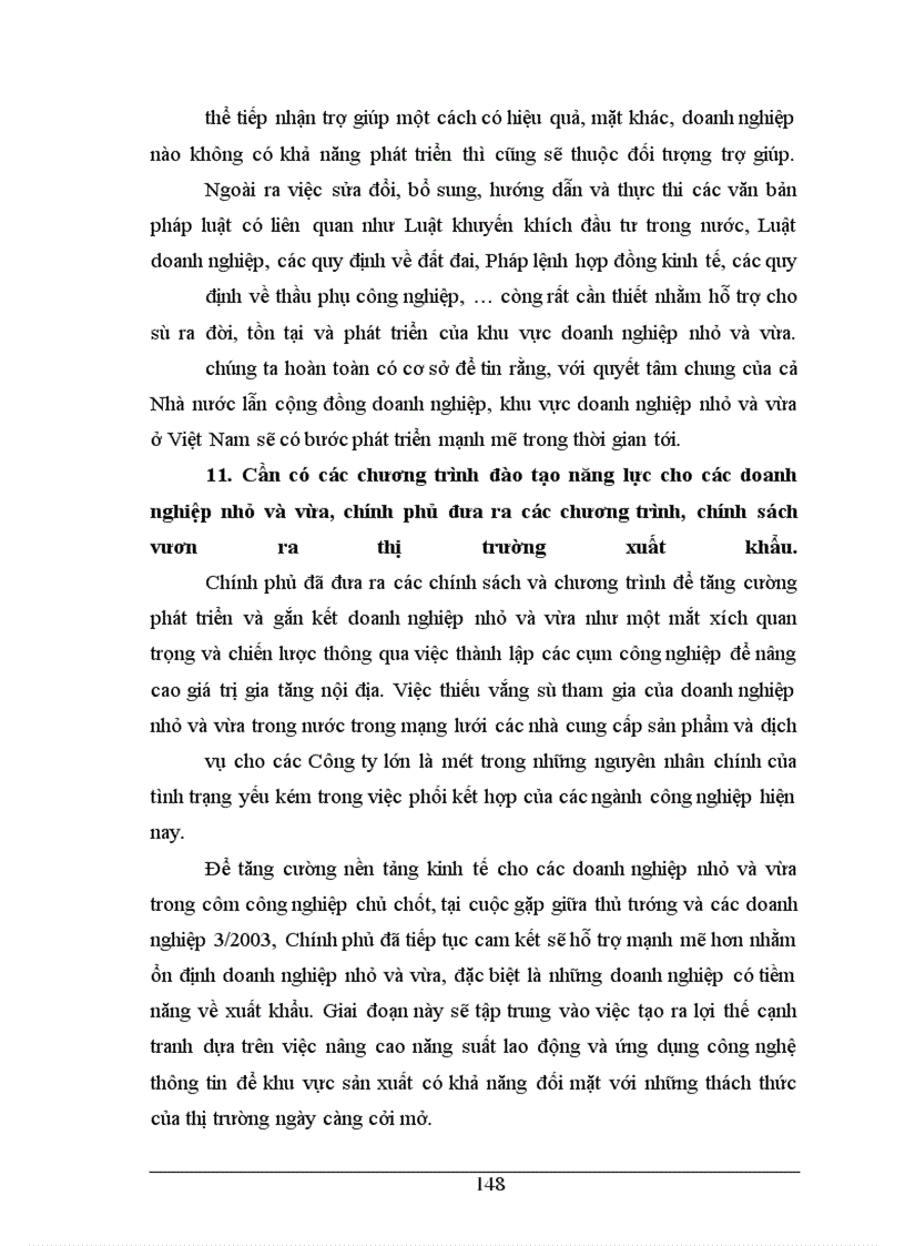 image for page Một số giải pháp nhằm cải thiện môi trường kinh doanh cho doanh nghiệp nhỏ và vừa đến năm 2010