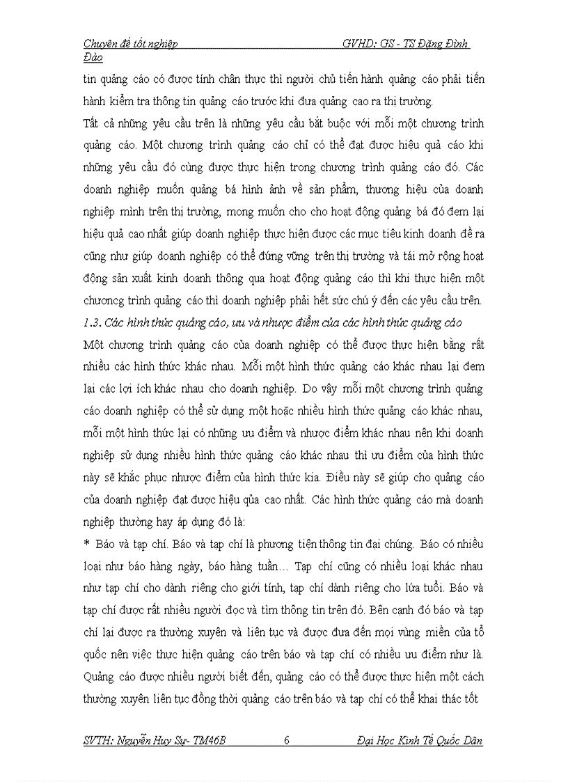 image for page Hiệu quả hoạt động quảng cáo của các doanh nghiệp