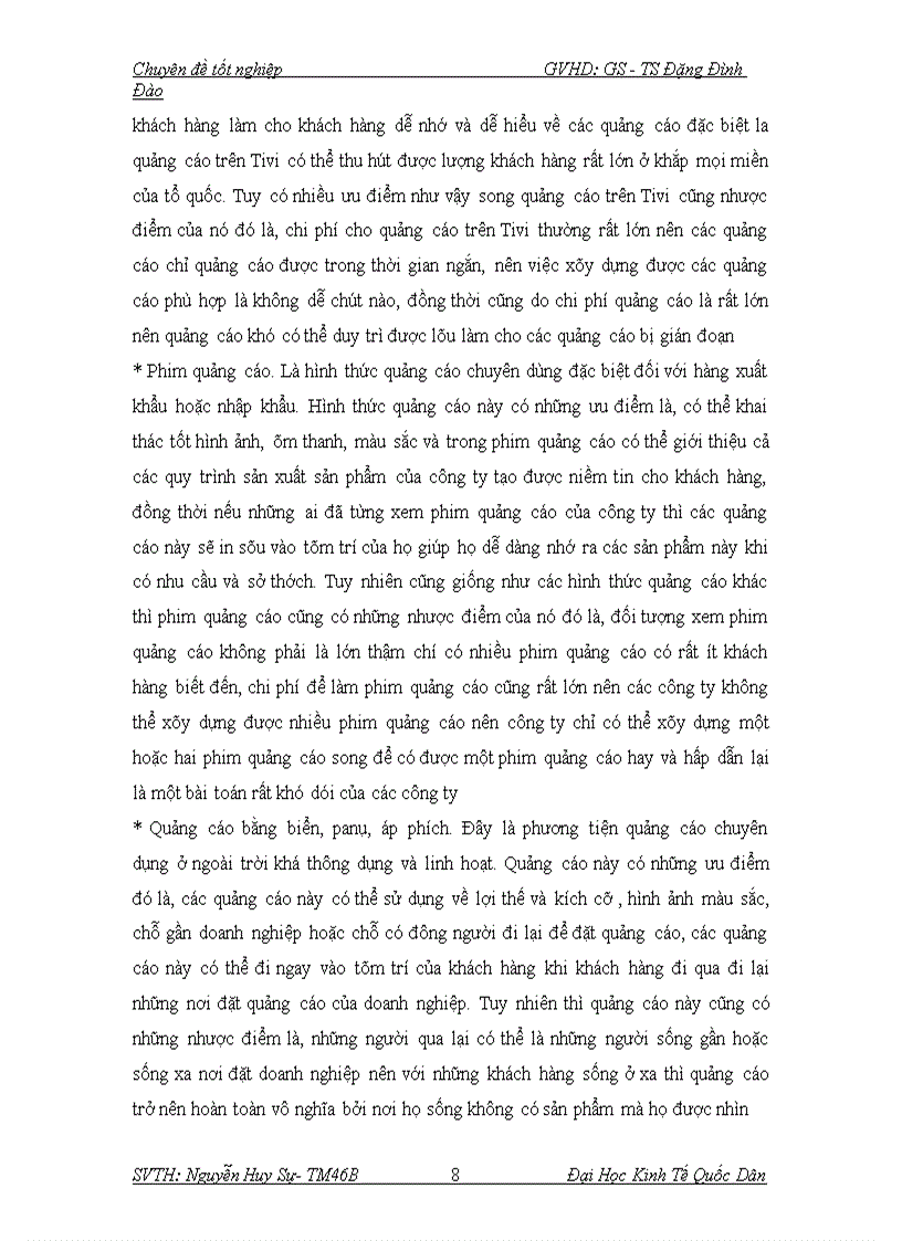 image for page Hiệu quả hoạt động quảng cáo của các doanh nghiệp