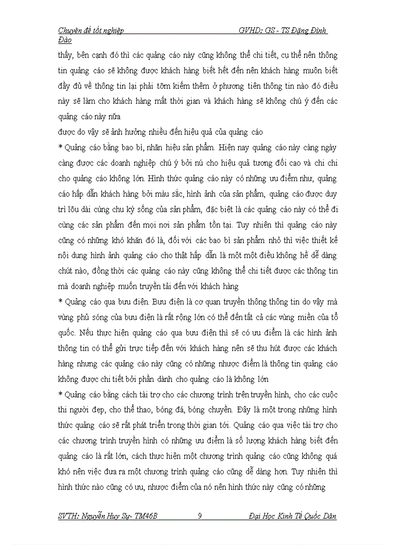 image for page Hiệu quả hoạt động quảng cáo của các doanh nghiệp