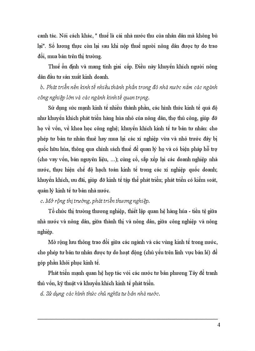 image for page Chính sách kinh tế mới NEP