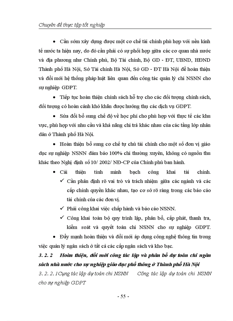image for page Giải pháp hoàn thiện và đổi mới công tác quản lý chi NSNN cho sự nghiệp GDPT ở Thành phố Hà Nội