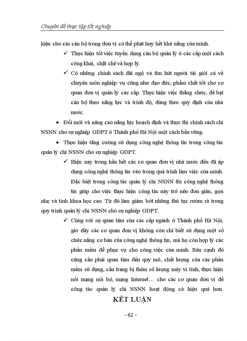 image for page Giải pháp hoàn thiện và đổi mới công tác quản lý chi NSNN cho sự nghiệp GDPT ở Thành phố Hà Nội