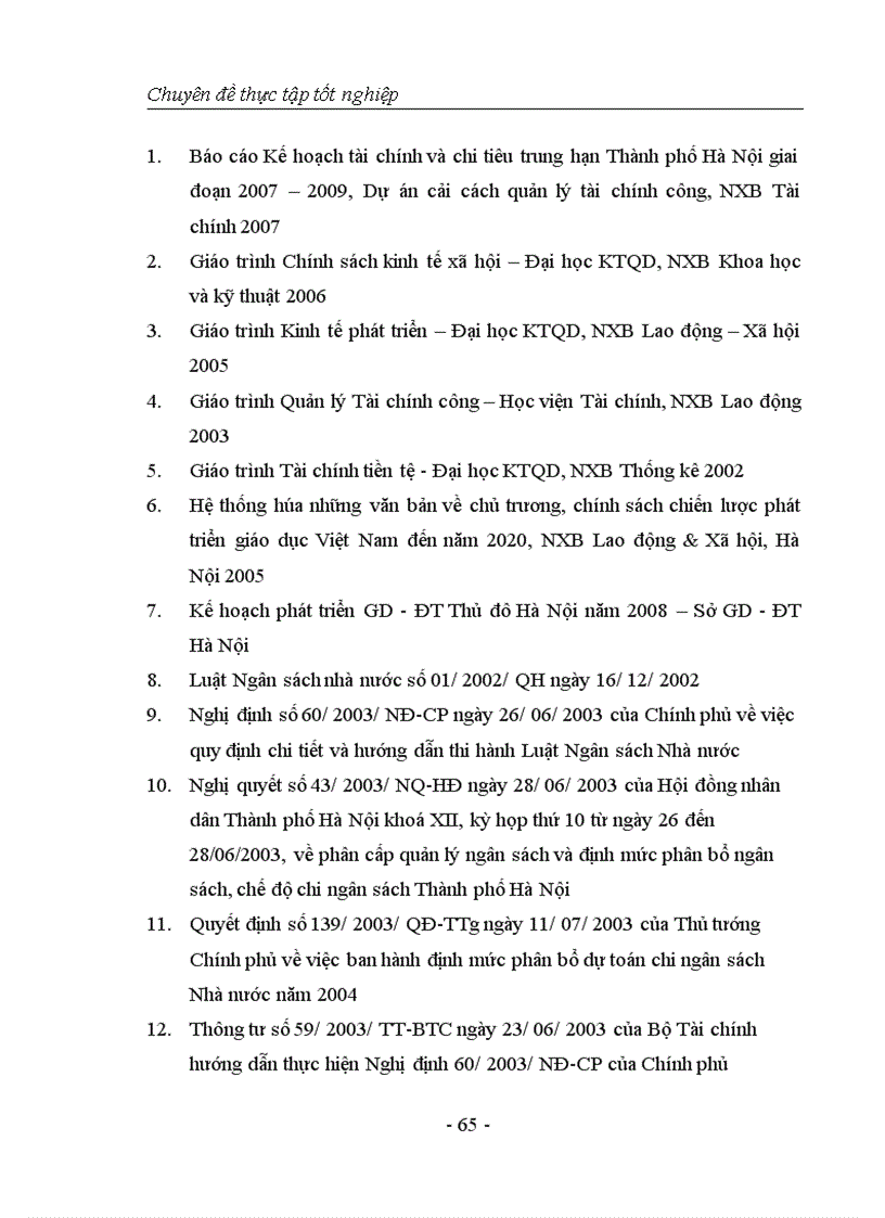 image for page Giải pháp hoàn thiện và đổi mới công tác quản lý chi NSNN cho sự nghiệp GDPT ở Thành phố Hà Nội