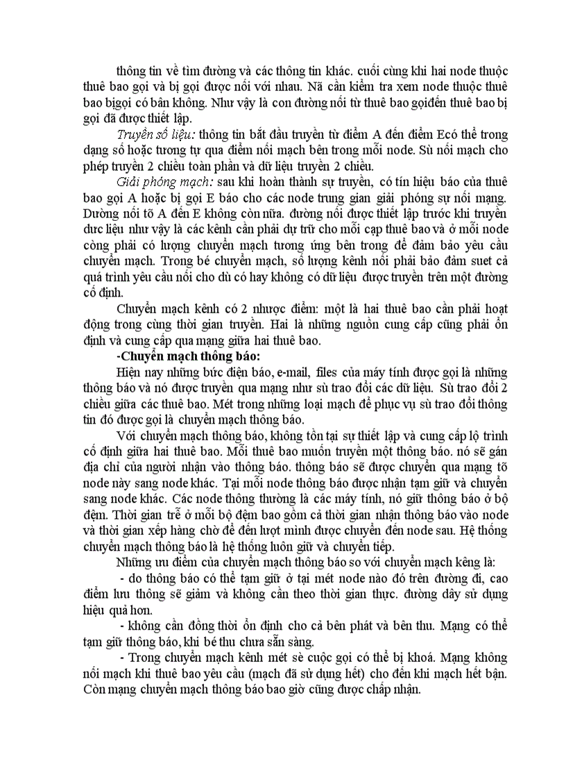 image for page Khái quát về mạng máy tính