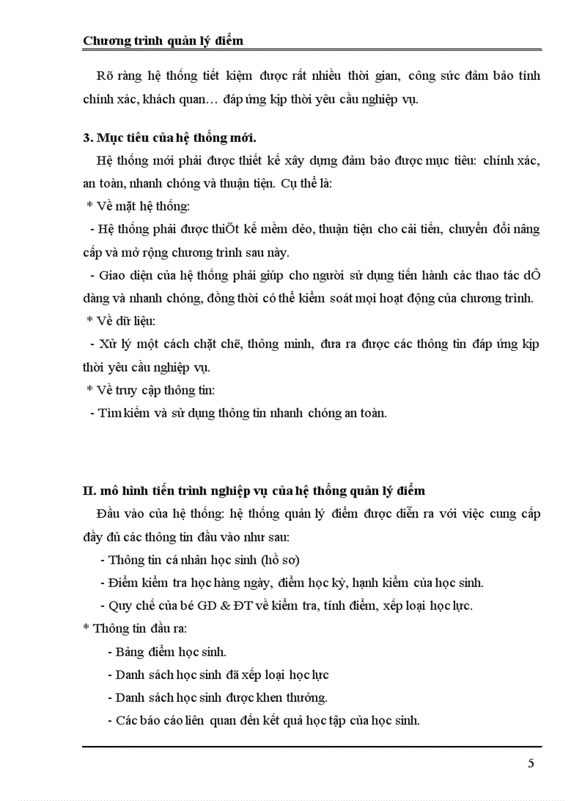 image for page Chương trình quản lý điểm