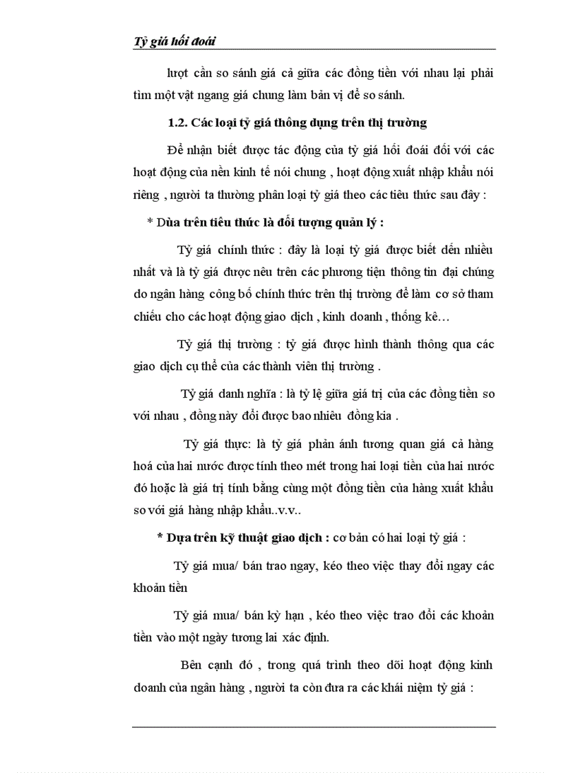 image for page Tỷ giá hối đoái và quản lý tỷ giá hối đoái ở Việt Nam hiện nay