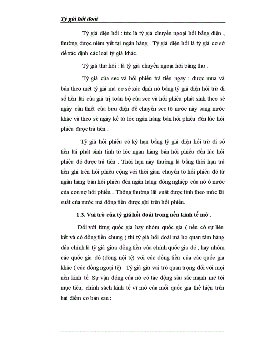 image for page Tỷ giá hối đoái và quản lý tỷ giá hối đoái ở Việt Nam hiện nay