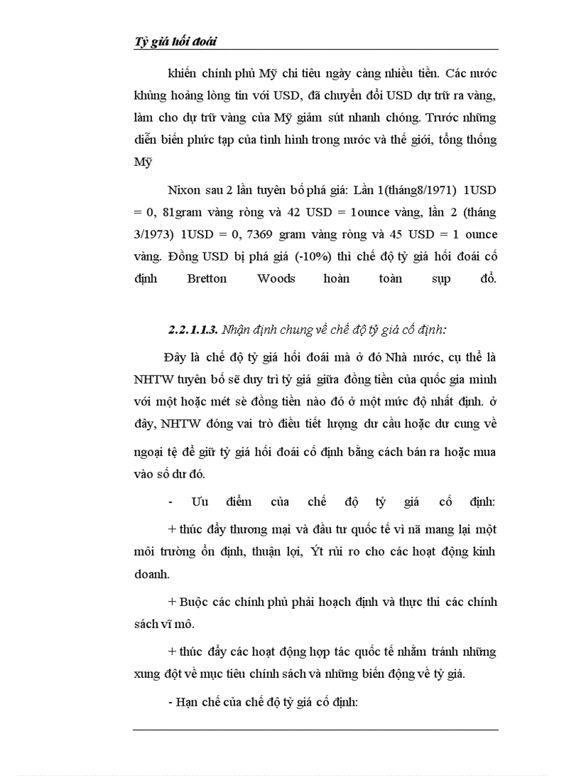 image for page Tỷ giá hối đoái và quản lý tỷ giá hối đoái ở Việt Nam hiện nay