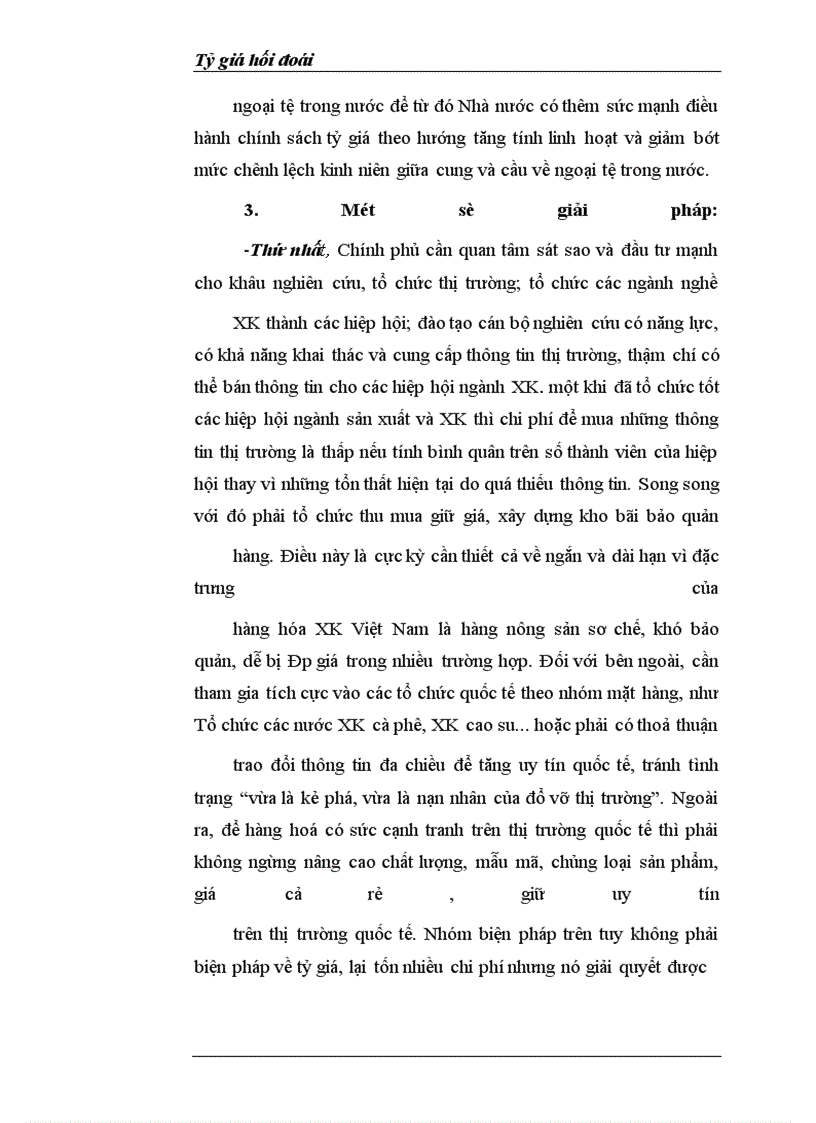 image for page Tỷ giá hối đoái và quản lý tỷ giá hối đoái ở Việt Nam hiện nay