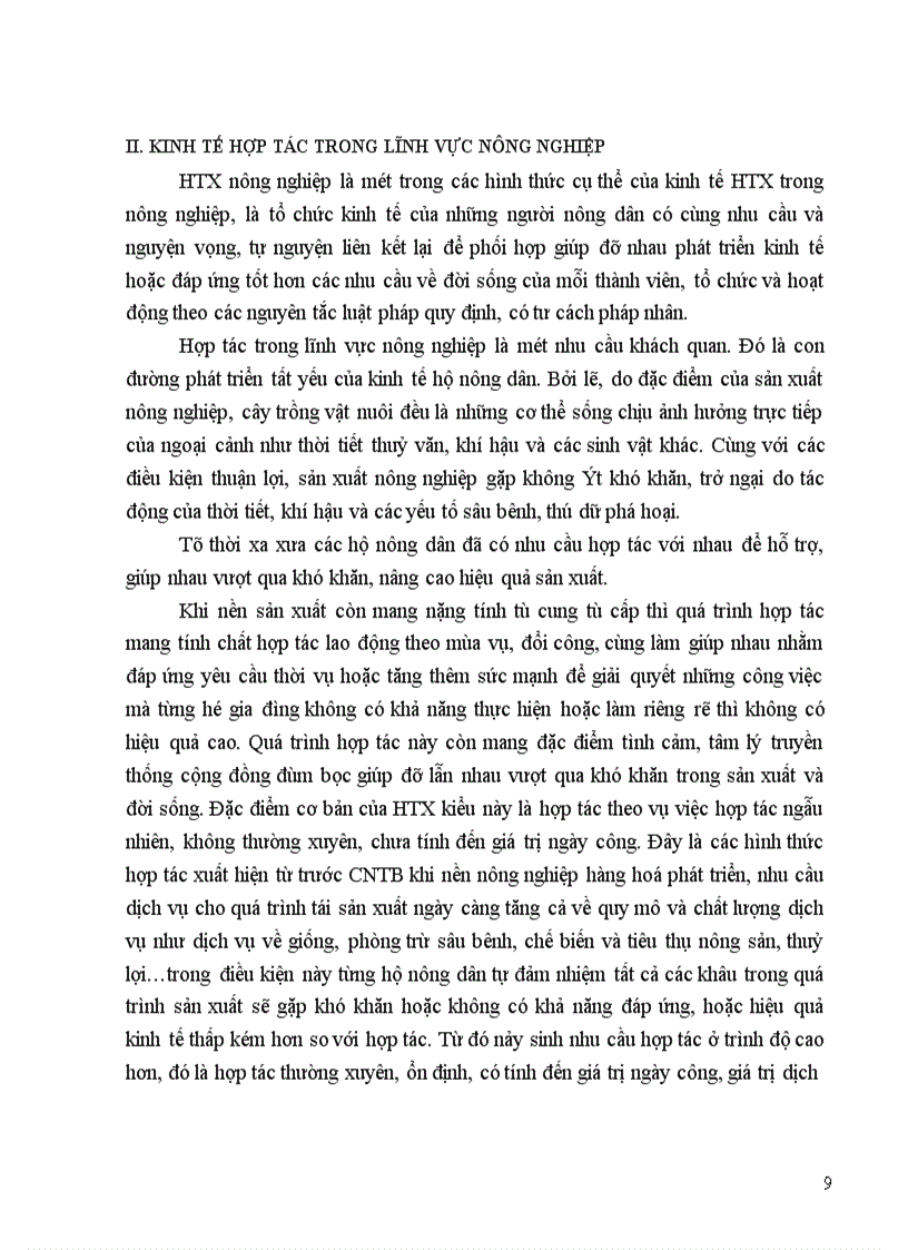 image for page Thực trạng và phương hướng đổi mới kinh tế hợp tác xã trong nông nghiệp