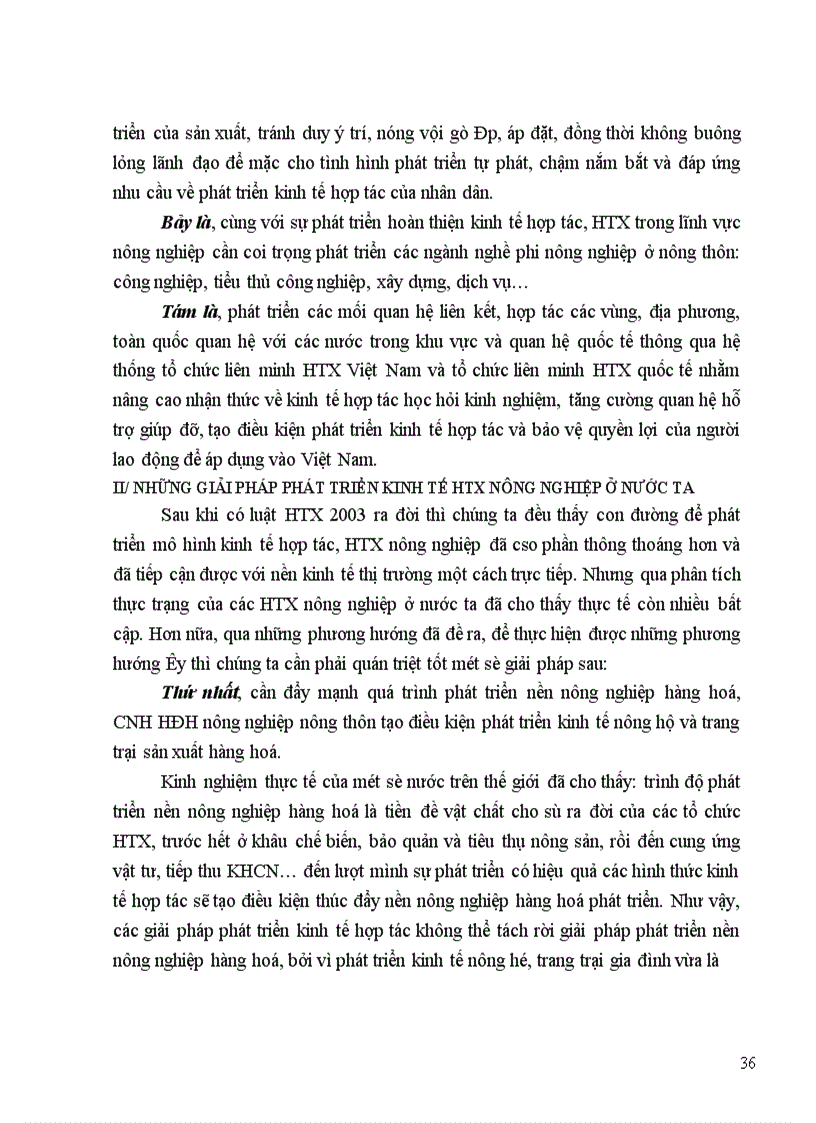 image for page Thực trạng và phương hướng đổi mới kinh tế hợp tác xã trong nông nghiệp