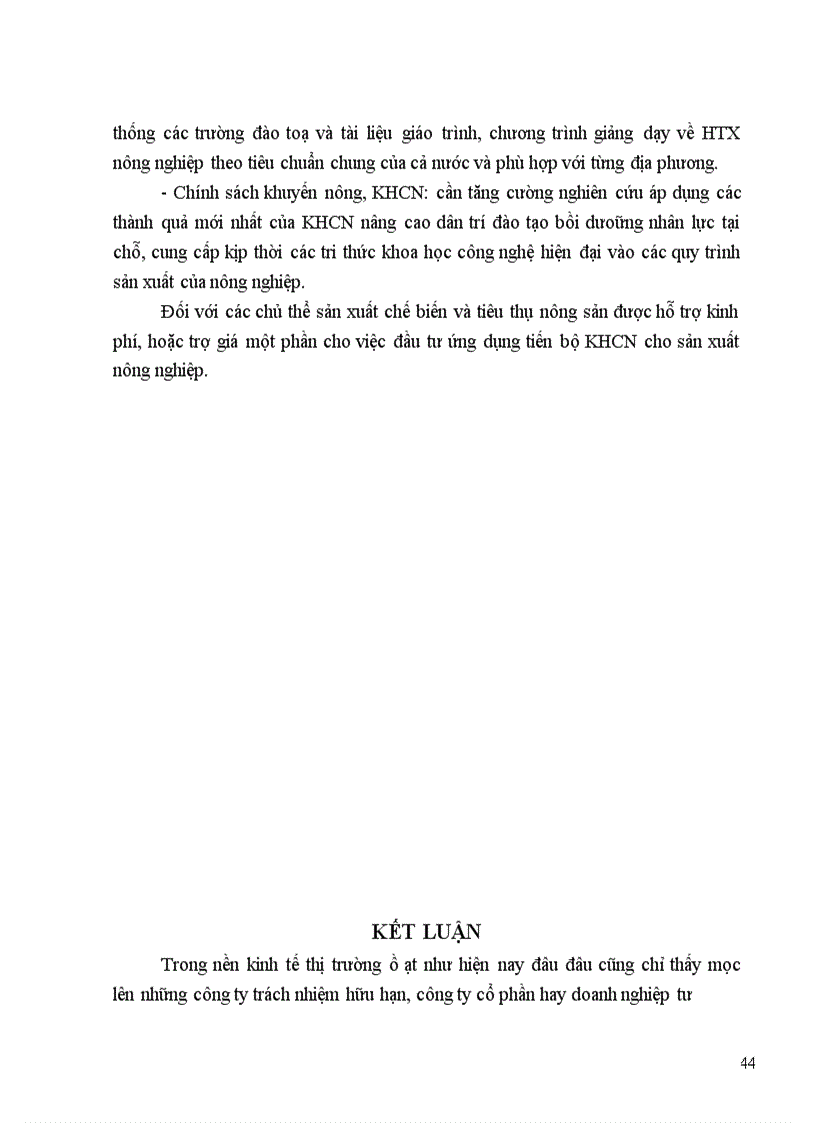 image for page Thực trạng và phương hướng đổi mới kinh tế hợp tác xã trong nông nghiệp