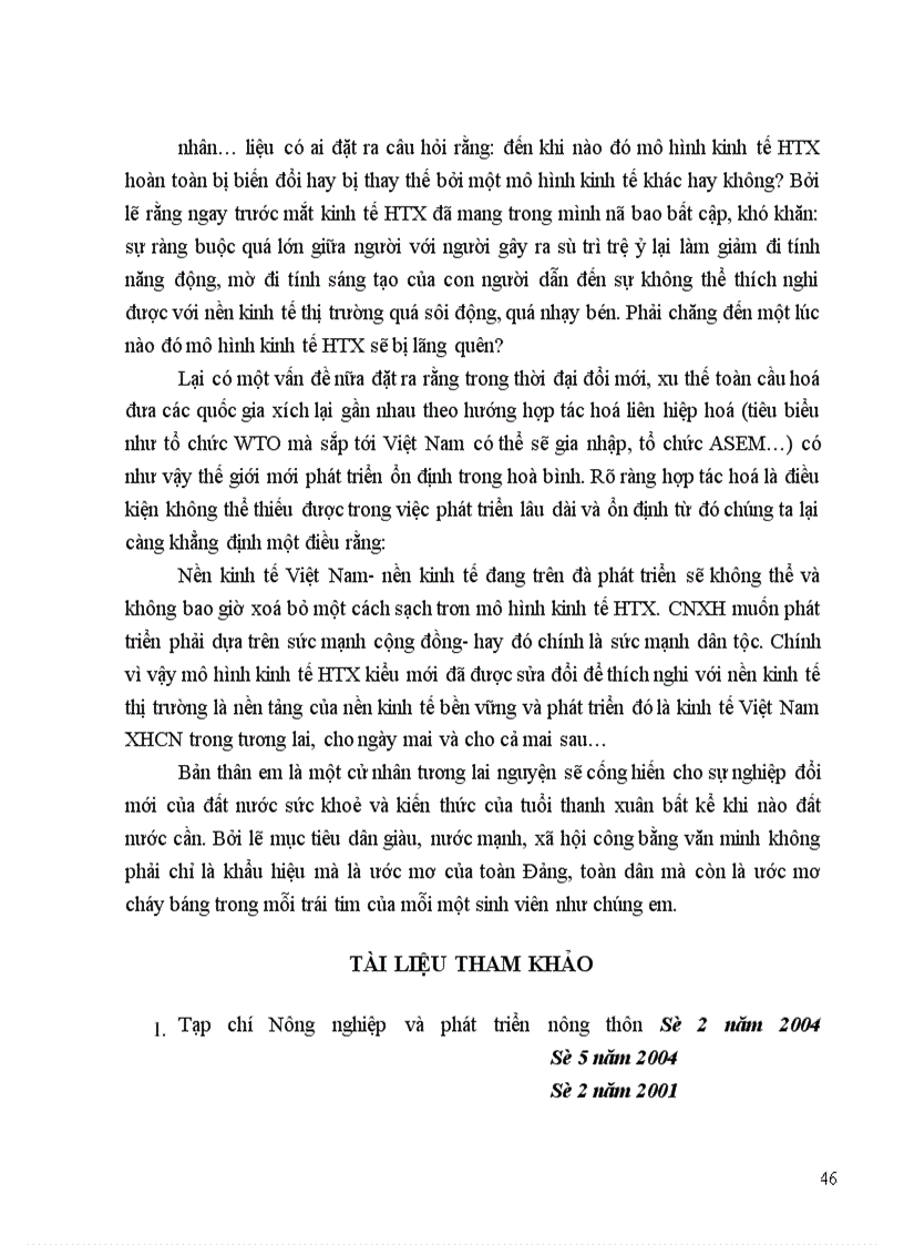 image for page Thực trạng và phương hướng đổi mới kinh tế hợp tác xã trong nông nghiệp