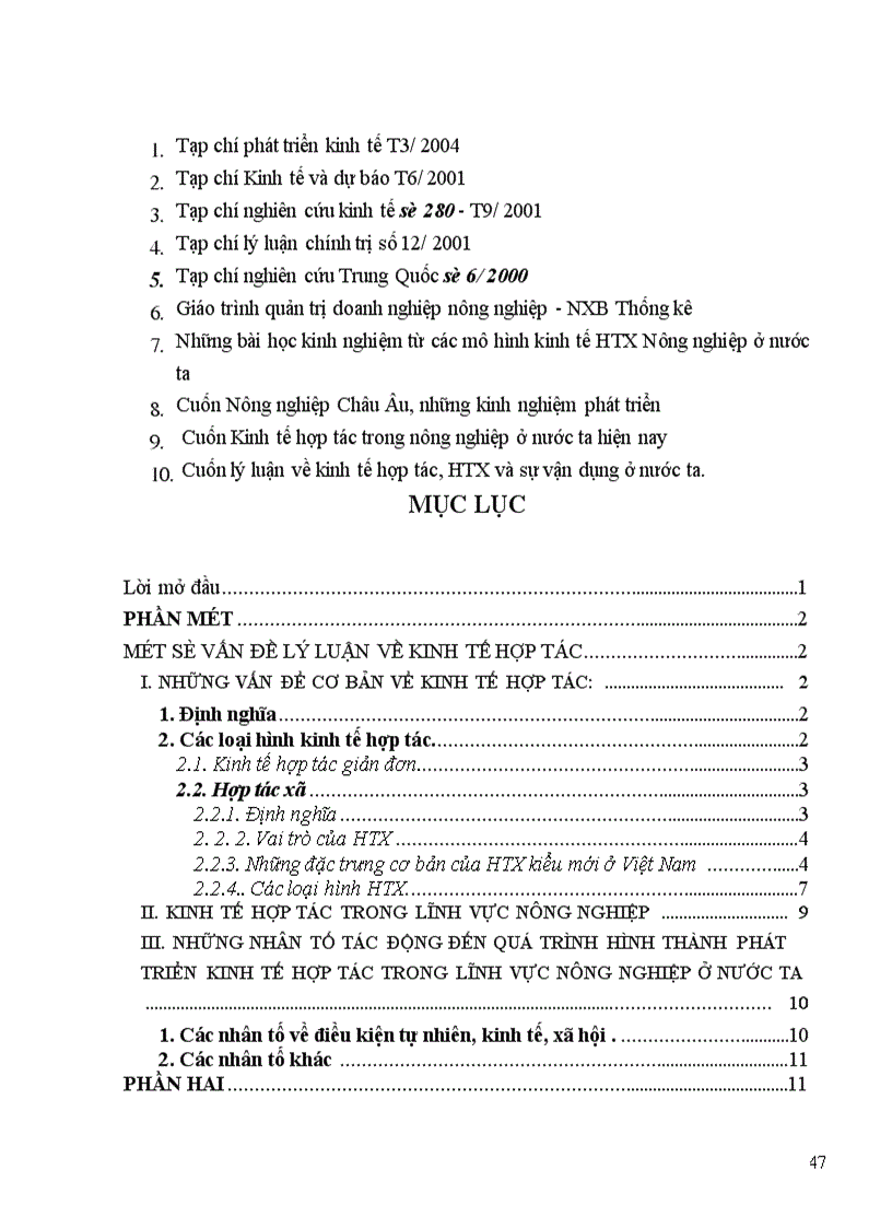 image for page Thực trạng và phương hướng đổi mới kinh tế hợp tác xã trong nông nghiệp