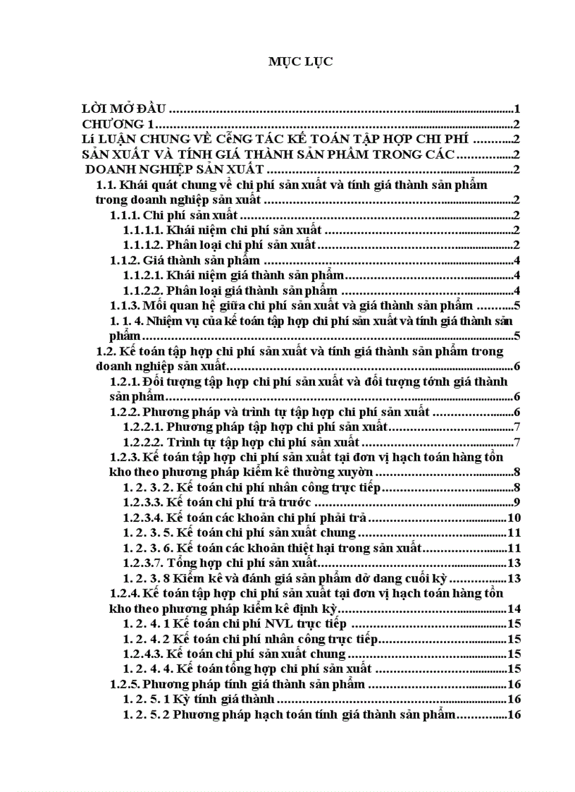 image for page Hoàn thiện cụng tỏc kế toỏn tập hợp chi phí sản xuất và tớnh giá thành sản phẩm tại Cụng ty Cổ phần may Bắc Giang - Xớ nghiệp may Lục Nam