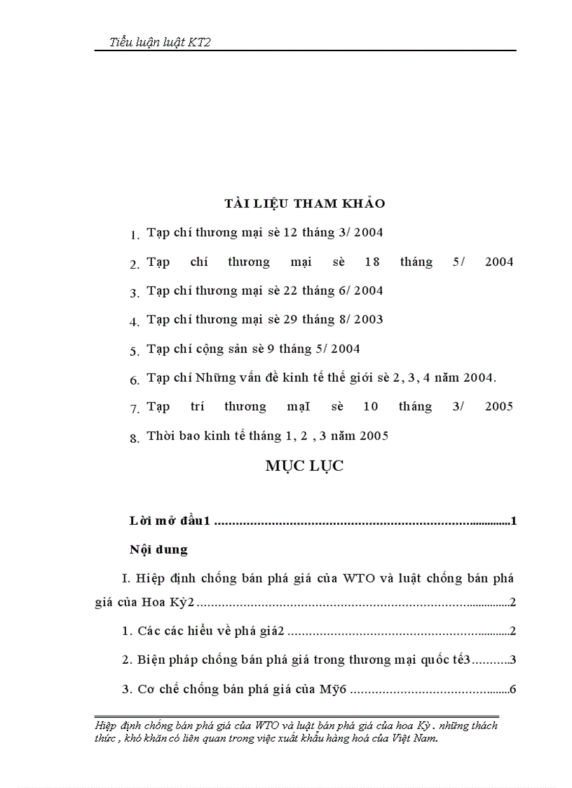image for page Hiệp định chống bán phá giá của WTO và luật bán phá giá của hoa Kỳ . những thách thức , khó khăn có liên quan trong việc xuất khẩu hàng hoá của Việt Nam.