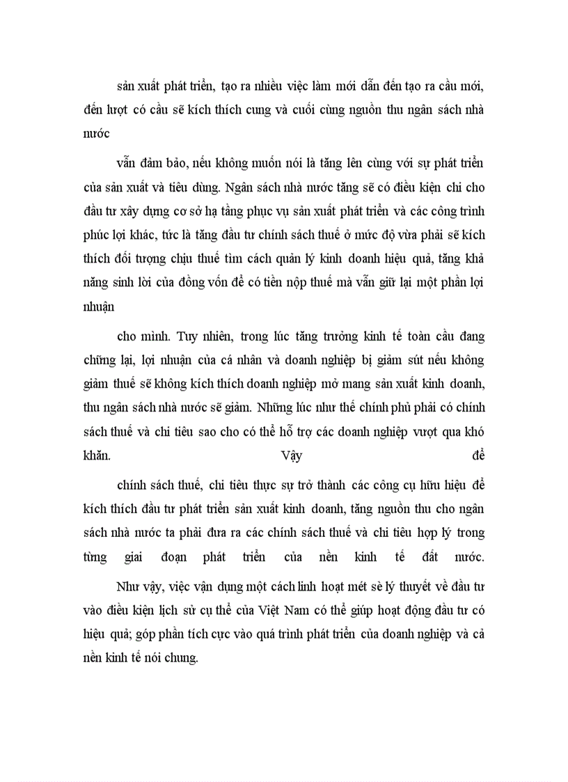 image for page Vai trò của đầu tư đối với sự hình thành và phát triển doanh nghiệp và sự tăng trưởng của nền kinh tế.