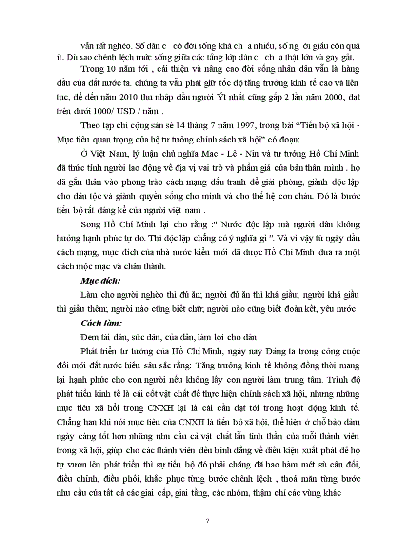 image for page Mối quanhệ giữa sự tăng trưởng kinh tế với tiến bộ xã hội