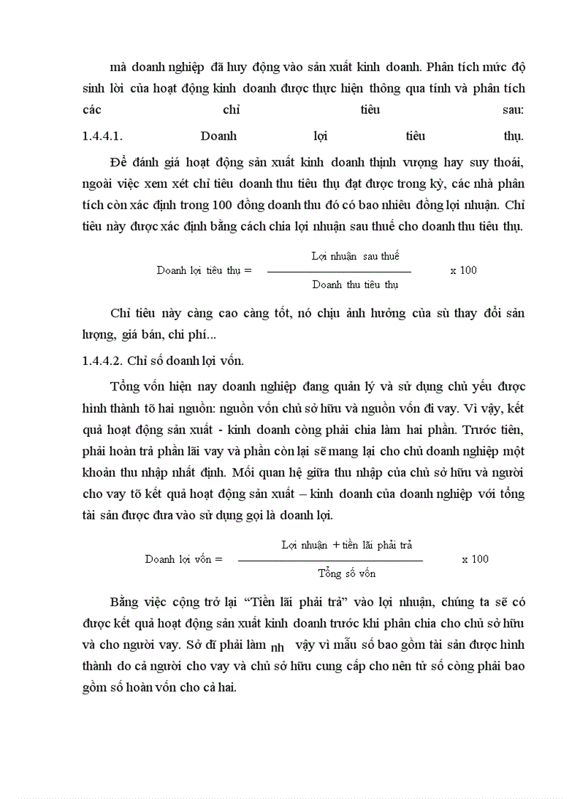 image for page Phân tích tài chính – Phương pháp phân tích tài chính – tình hình tài chính và Hiệu quả tài chính qua phân tích tài chính