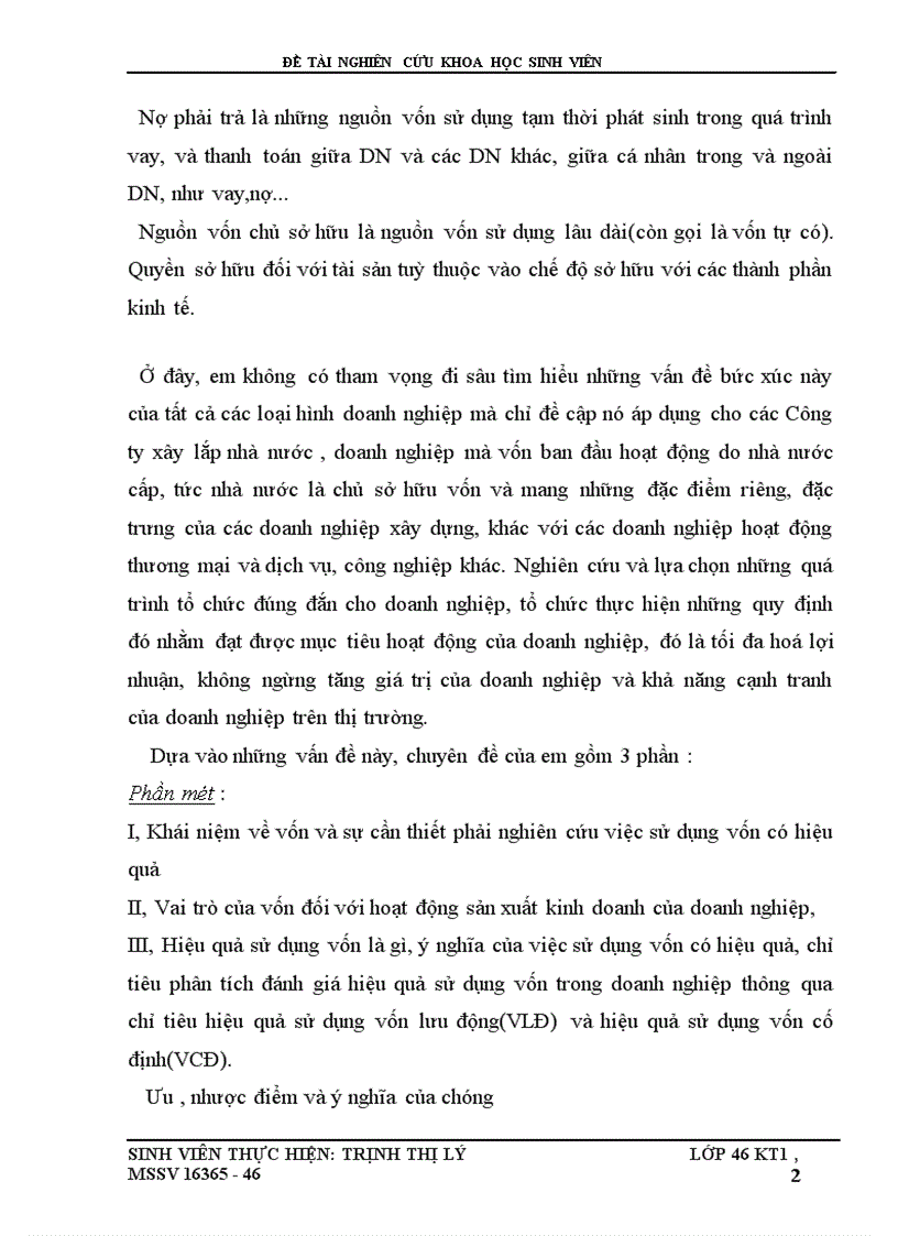 image for page Iải pháp nâng cao hiệu quả sử dụng vốn trong công ty xây lắp áp dụng trong nền kinh tế thị trường hiện nay.