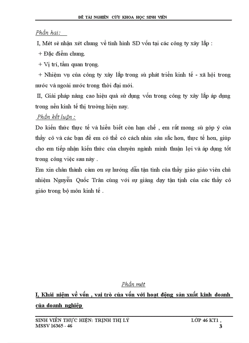image for page Iải pháp nâng cao hiệu quả sử dụng vốn trong công ty xây lắp áp dụng trong nền kinh tế thị trường hiện nay.