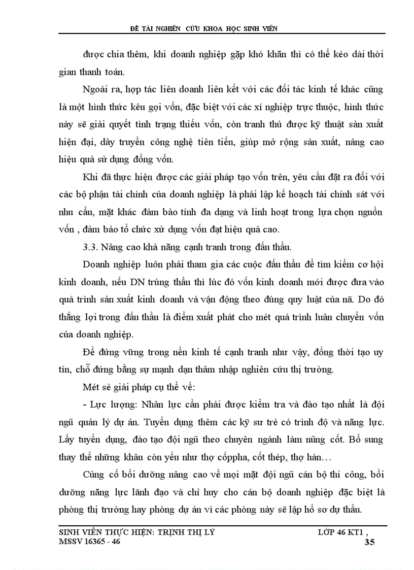 image for page Iải pháp nâng cao hiệu quả sử dụng vốn trong công ty xây lắp áp dụng trong nền kinh tế thị trường hiện nay.
