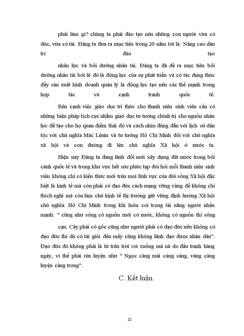 image for page Vận dụng quy luật thống nhất và đấu tranh của các mặt đối lập để phân tích vai trò của thanh niên sinh viên trong quá trình CNH-HĐH ở nước ta hiện nay.