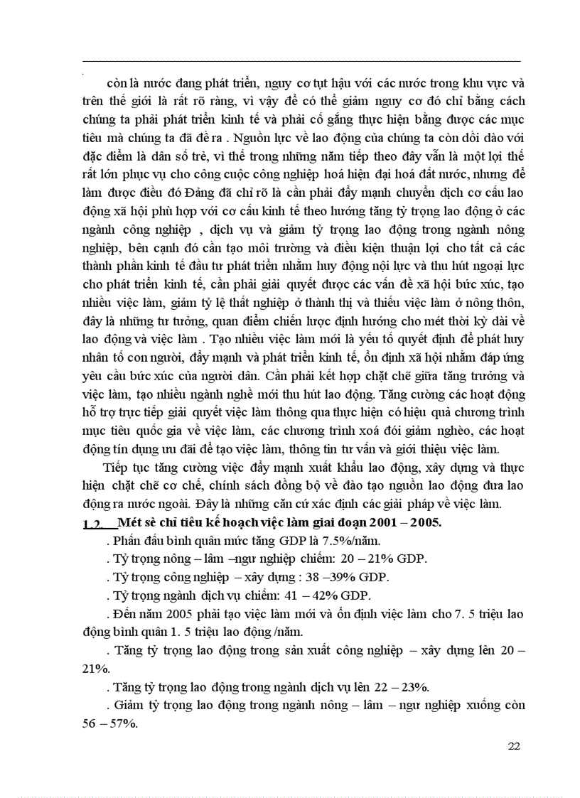 image for page Việc làm và kế hoạch giải quyết việc làm trong kế hoạch phát triển kinh tế- xã hội