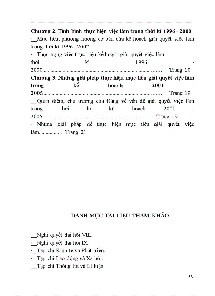 image for page Việc làm và kế hoạch giải quyết việc làm trong kế hoạch phát triển kinh tế- xã hội