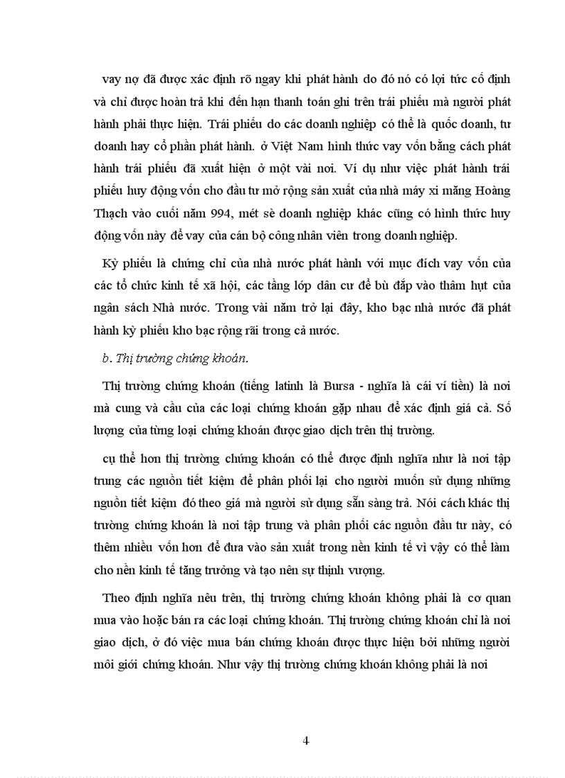 image for page Vai trò của thị trường chứng khoán đối với nền kinh tế Việt Nam Phần I