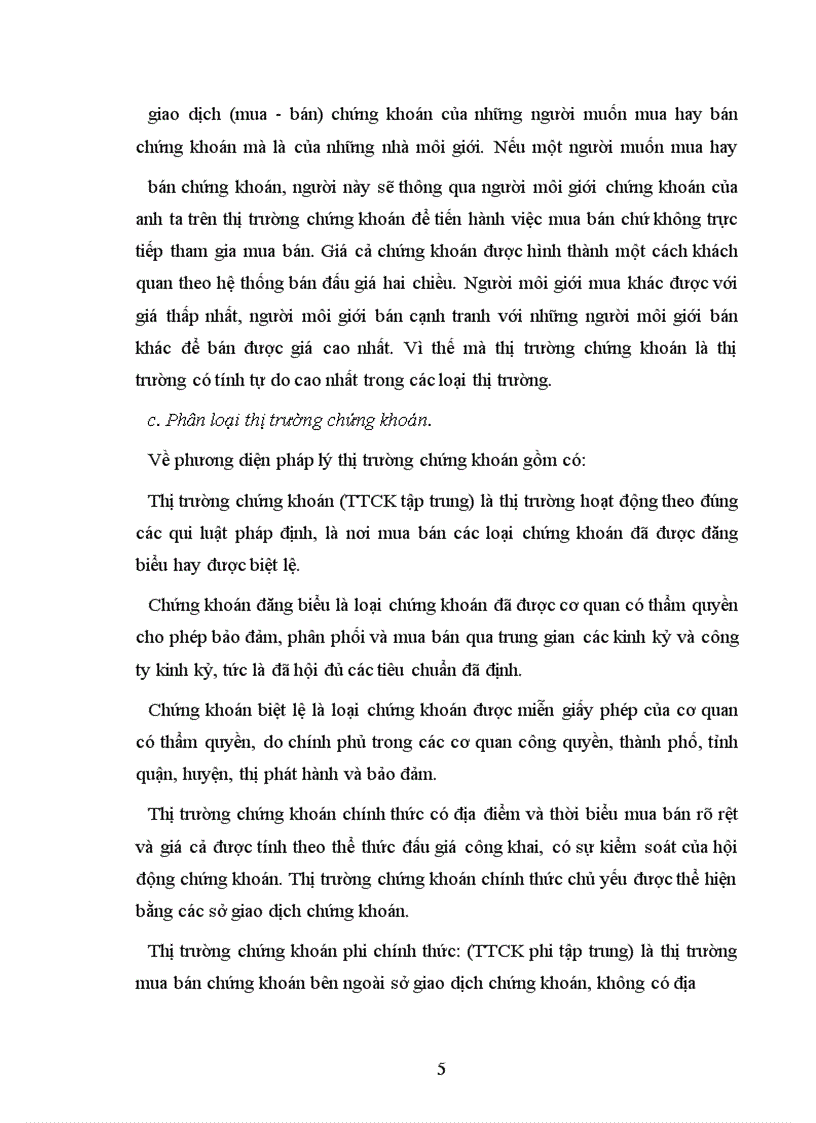 image for page Vai trò của thị trường chứng khoán đối với nền kinh tế Việt Nam Phần I