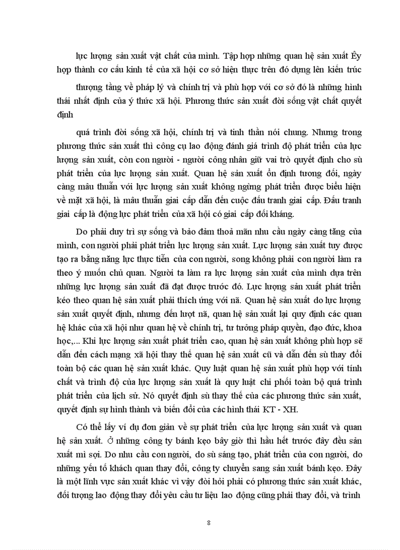 image for page Phân tích luận điểm của Mác “Tôi coi sự phát triển của hình thái Kinh tế - Xã hội là quá trình lịch sử tự nhiên”