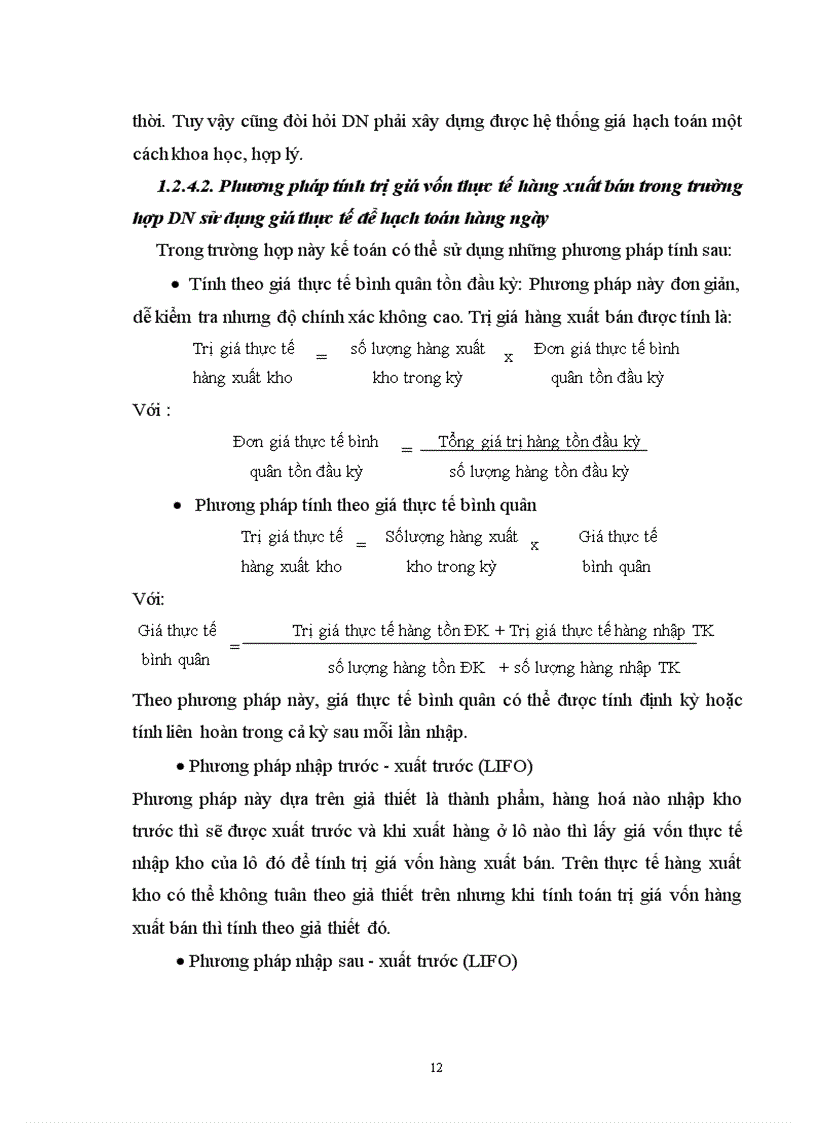 image for page Lý luận chung về kế toán bán hàng và xác định kết quả bán hàng trong các doanh nghiệp