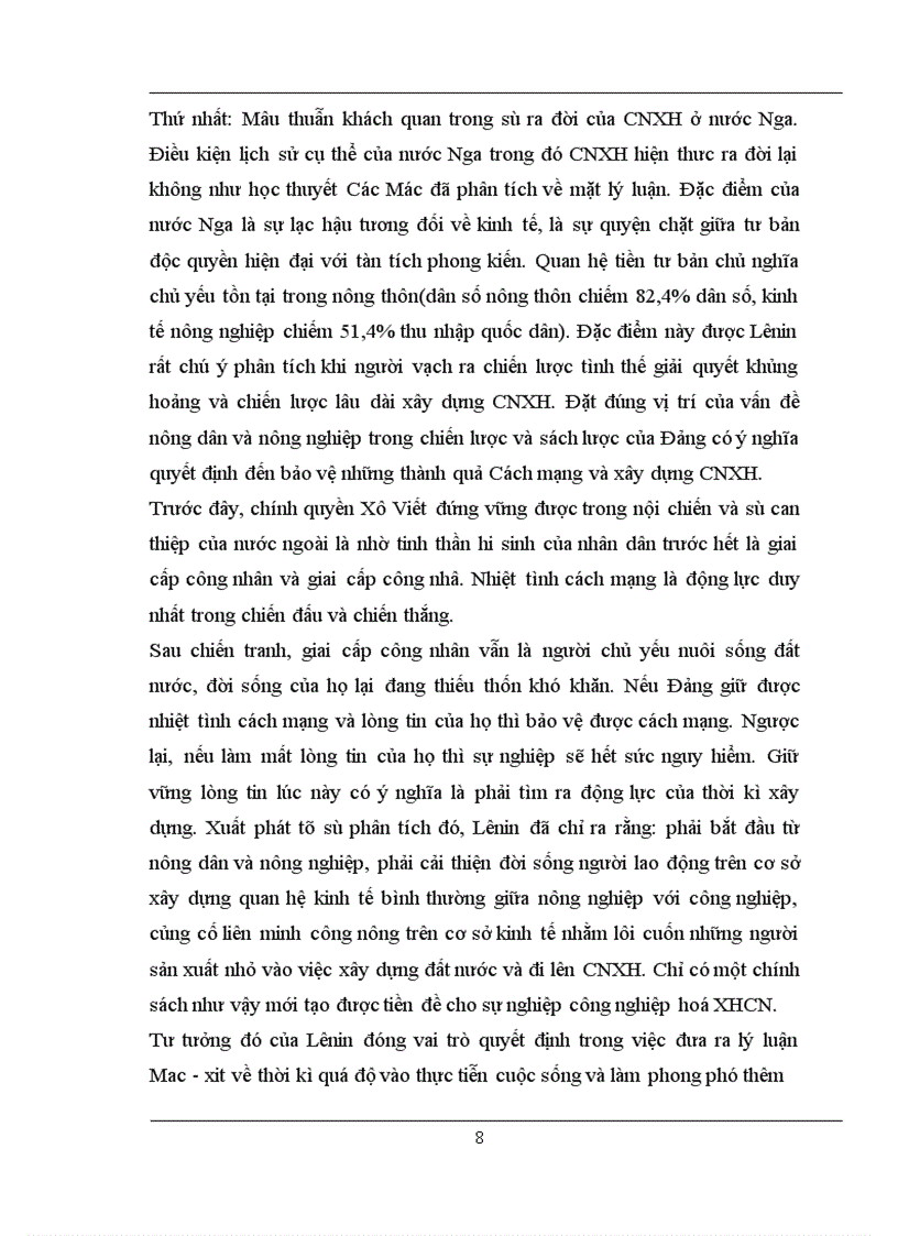 image for page Chính sách kinh tế mới của Lênin và sự vận dụng nó ở Việt Nam mà chủ yếu là thông qua sự phân tích khoa học của Đảng và những đường lối chính sách đổi mới sáng tạo của Nhà nước ta