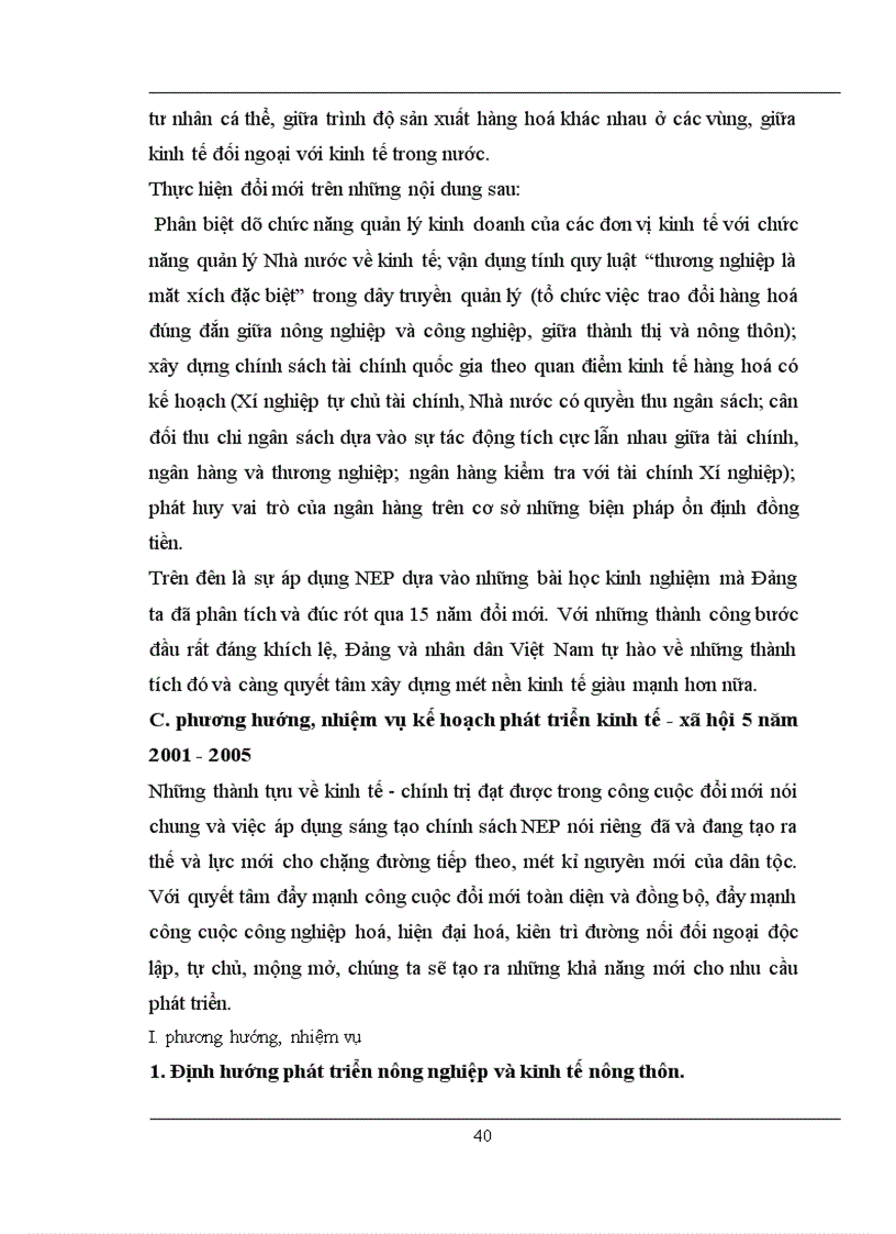 image for page Chính sách kinh tế mới của Lênin và sự vận dụng nó ở Việt Nam mà chủ yếu là thông qua sự phân tích khoa học của Đảng và những đường lối chính sách đổi mới sáng tạo của Nhà nước ta