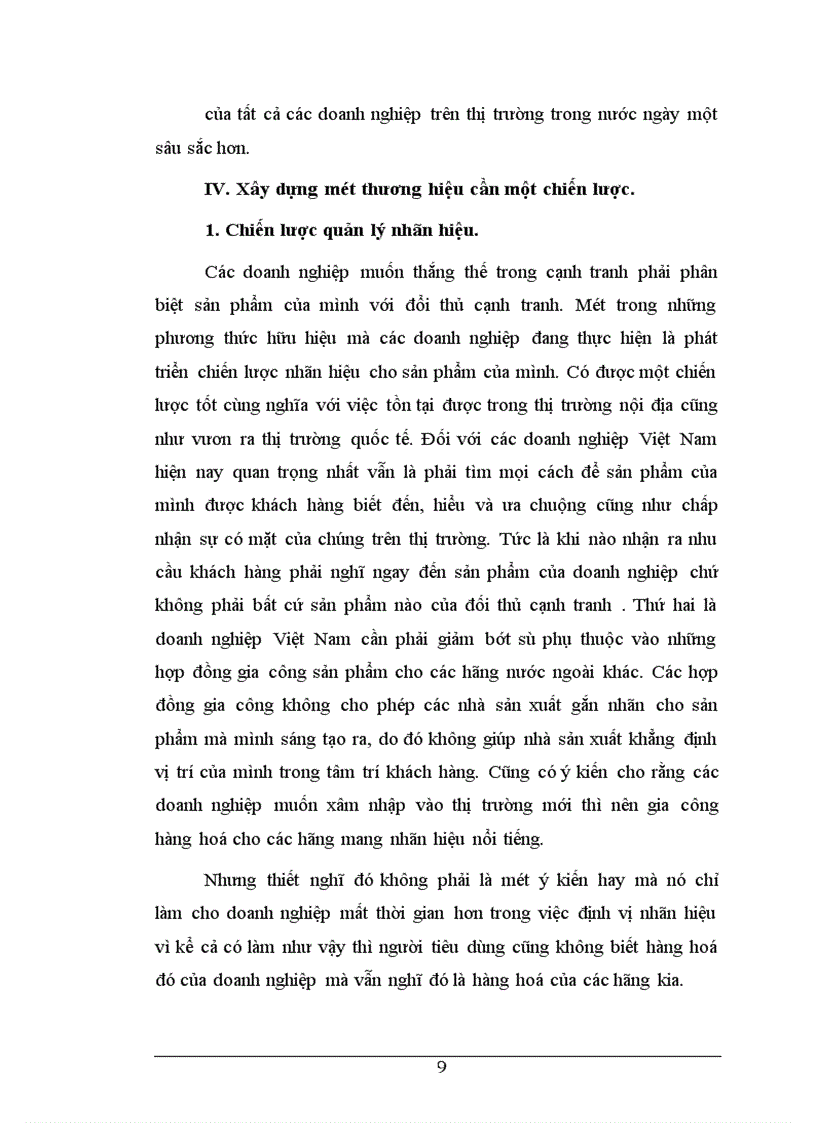 image for page Thương hiệu cho sản phẩm áo sơ mi may sẵn của Công ty May 10 xuất khẩu sang thị trường Mỹ