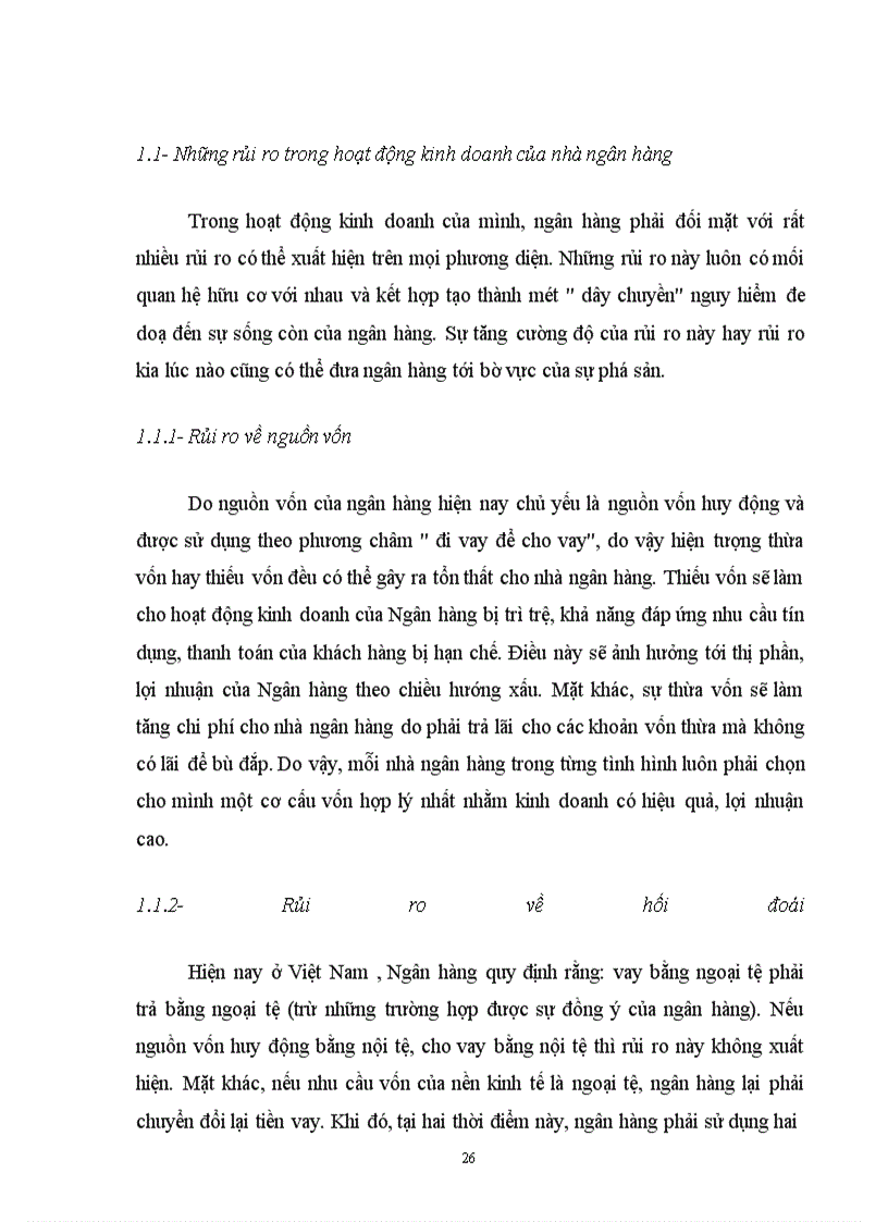 image for page Thực trạng tín dụng và rủi ro tín dụng tại Ngân hàng Nông nghiệp và phát triển nông thôn Hà Nội.