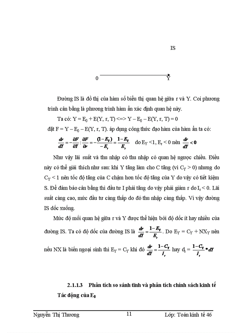 image for page Mô hình IS- LM và ứng dụng trong phân tích chính sách kinh tế