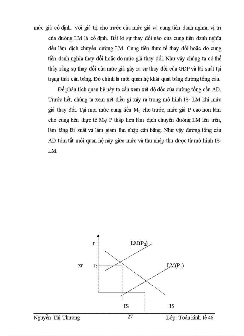 image for page Mô hình IS- LM và ứng dụng trong phân tích chính sách kinh tế