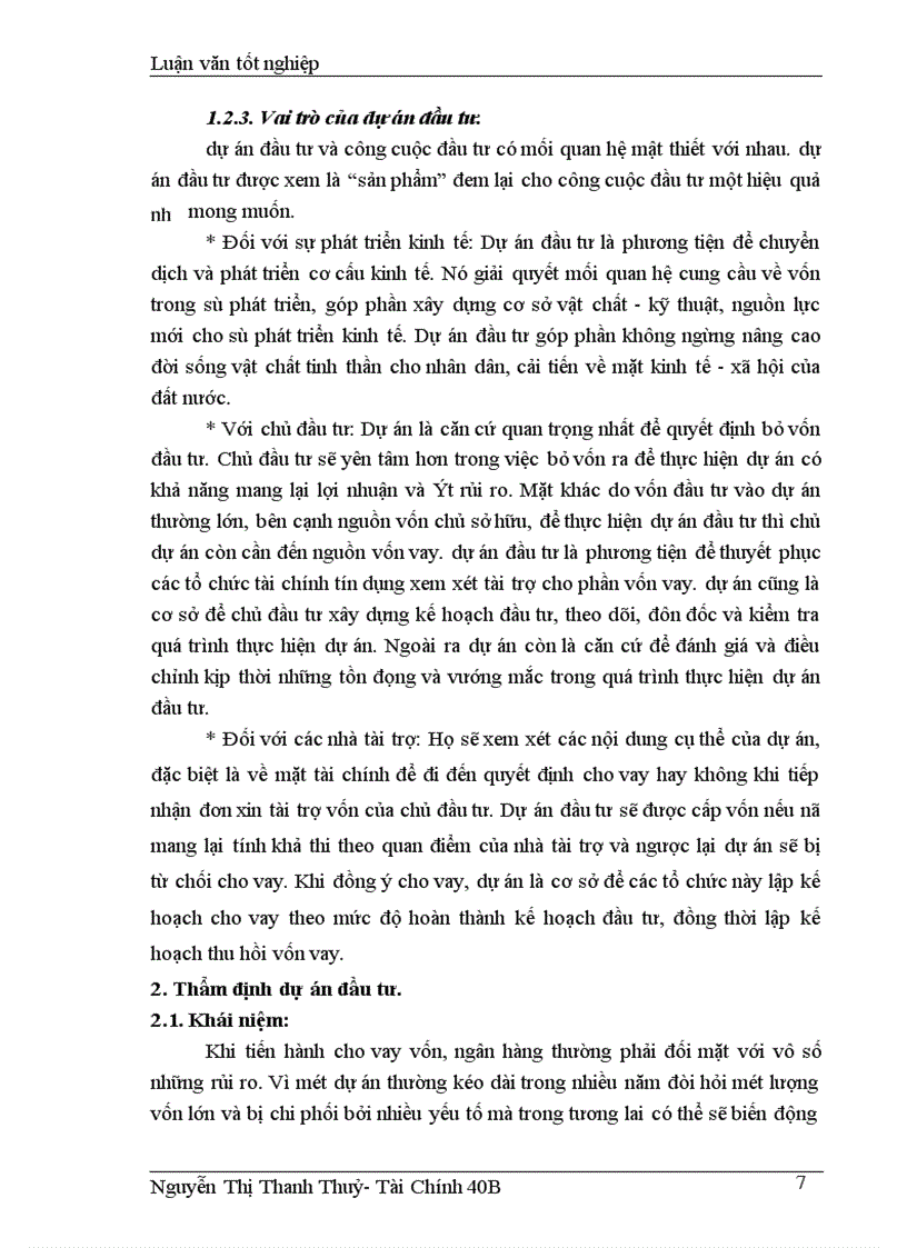 image for page Một số giải pháp nhằm nâng cao chất lượng thẩm định tài chính dự án đầu tư tại Ngân hàng Công thương Cầu Giấy